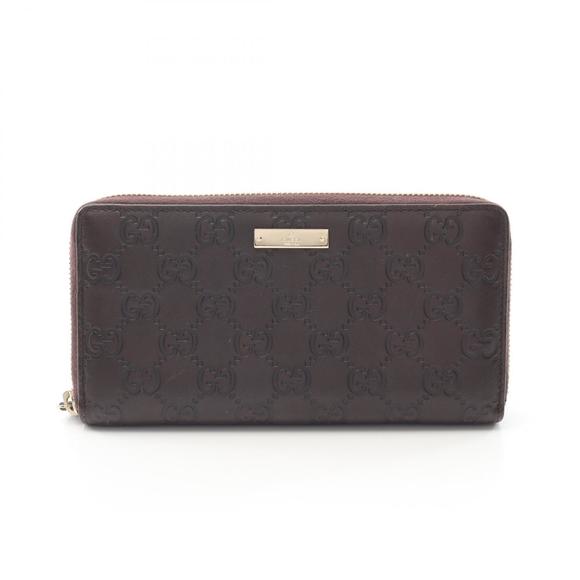 Gucci Guccissima long Wallet leather brown - Picture 1 of 7